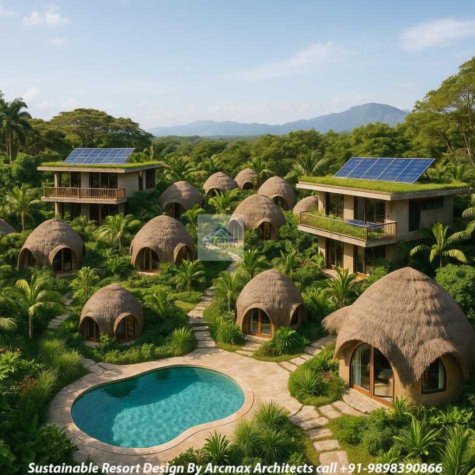 Sustainable Beach Resort Architecture Design Specialist | ArcMax Architects - Seaside Apartments Built Using Sustainable Design Principles